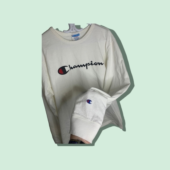 Champion Heritage Script Long Sleeve Shirt XL - Picture 5 of 5